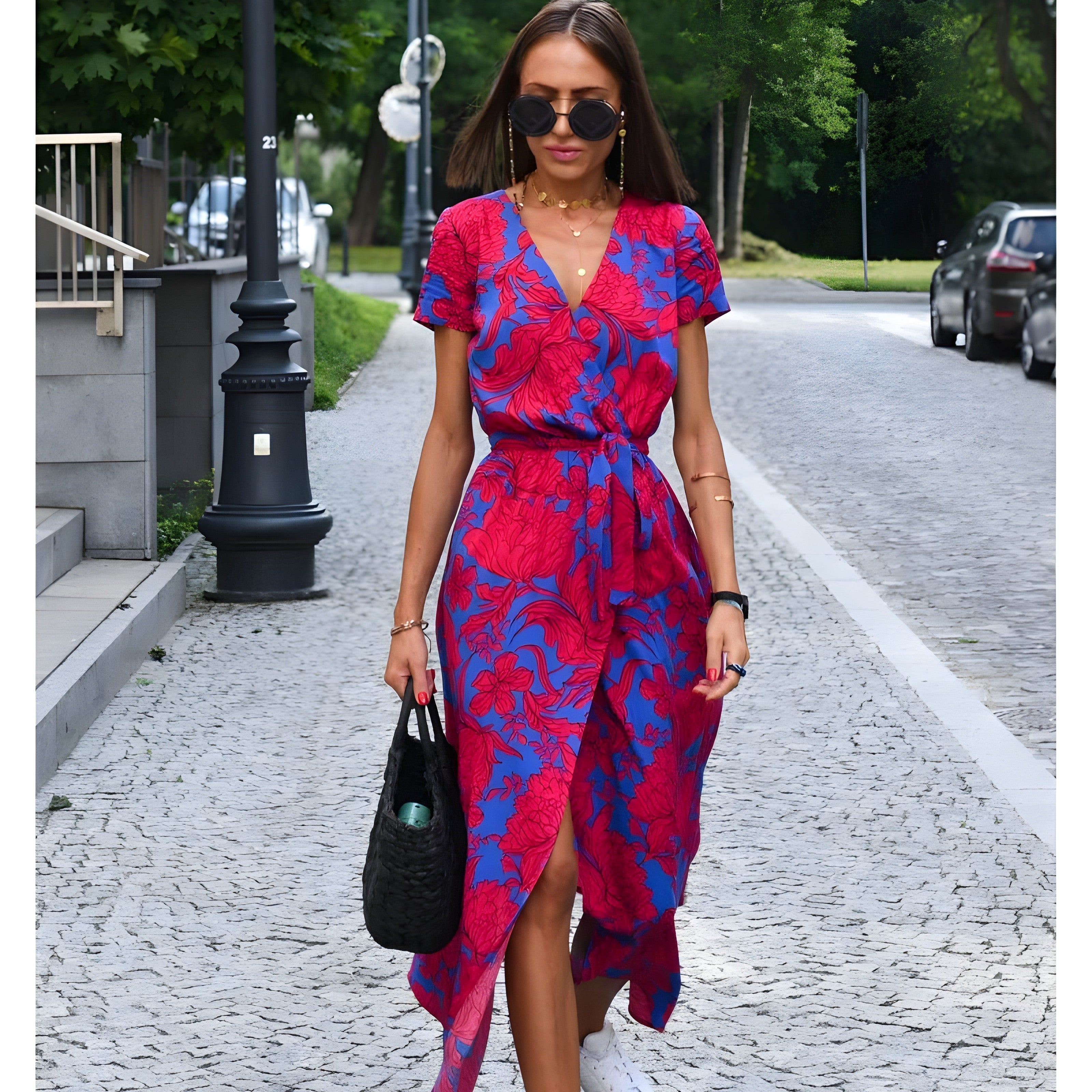 Carla - Czysty luksus w lekkiej, eleganckiej sukience