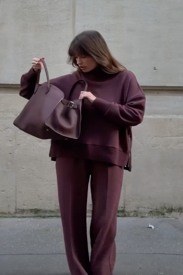 Eva - Komfort i styl w jednym dzianinowym zestawie