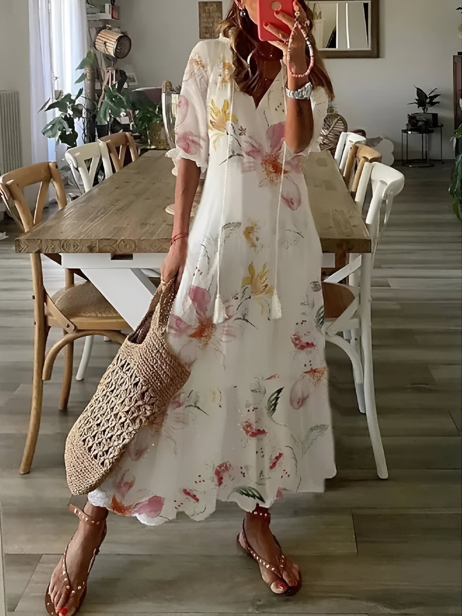 Guus - Boho chic w lekkiej, zwiewnej sukience